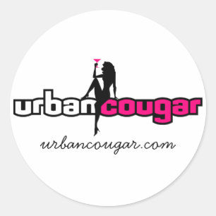 Urbancougar.com White Sticker - Large
