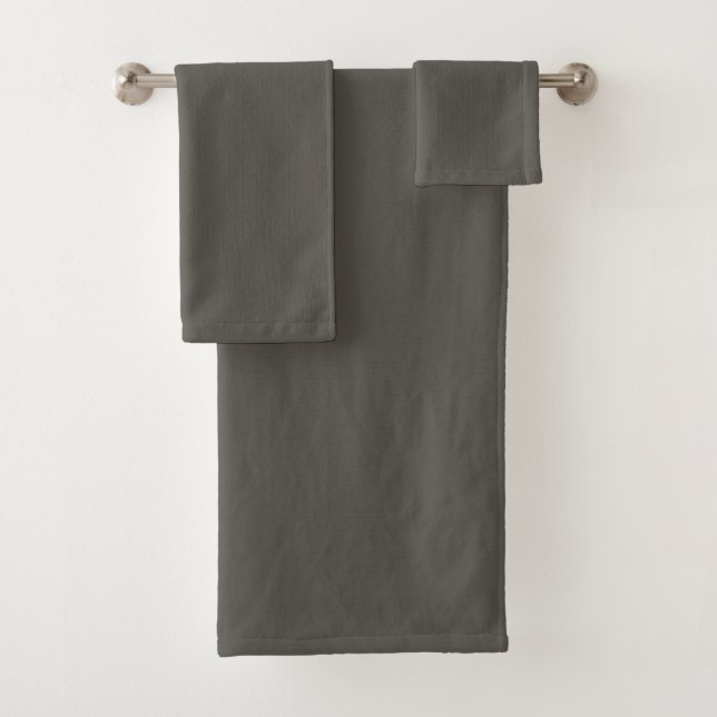 Urbane Bronze Solid Colour Bath Towel Set (Insitu)