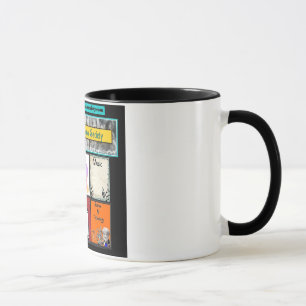 Urbane Renaissance Classic B/W Two Toned Mug