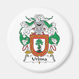 Urbina Family Crest Magnet
