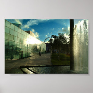 urbis centre Manchester City Theme Poster