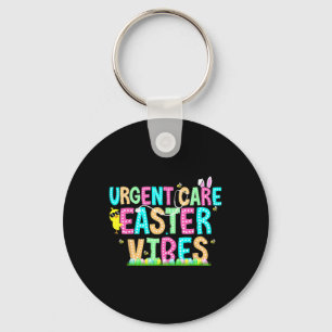 Urgent Care Nurse Bunny Easter Day Np Team Minor I Key Ring