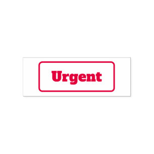 Urgent Simple Business Stamp Self Inking