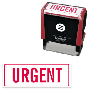 URGENT Text Self-inking Stamp
