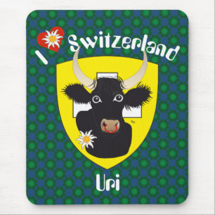 Uri Schweiz Suisse Svizzera Svizra Mousepad