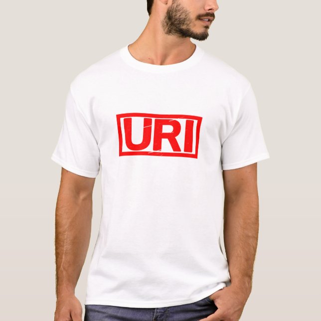 Uri Stamp T-Shirt (Front)