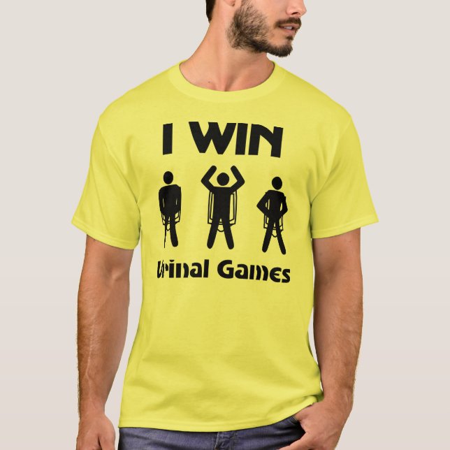 Urinal Games T-Shirt (Front)