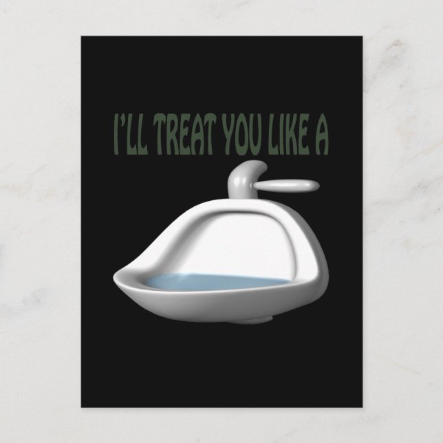 Urinal Postcard (Front)