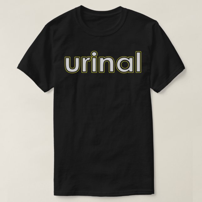 urinal T-Shirt (Design Front)