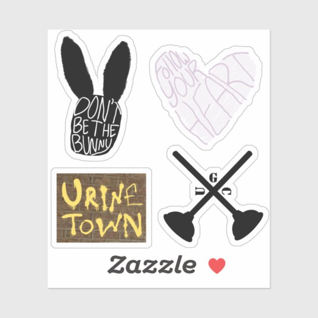 Urinetown Sticker Set (Sheet)