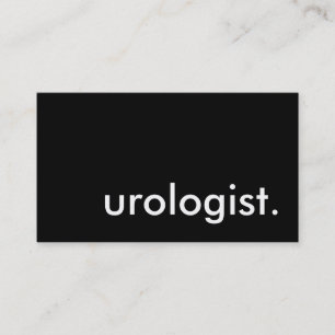 urologist. business card