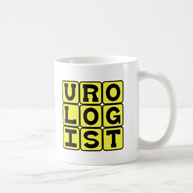 Urologist, Specialist in Urinary Tract System Coffee Mug (Right)
