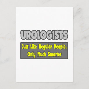 Urologists...Smarter Postcard