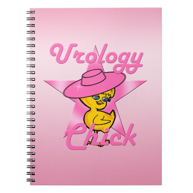 Urology Chick #8 Spiral Notebook (Front)