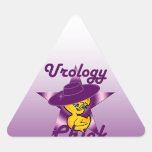 Urology Chick #9 Triangle Sticker