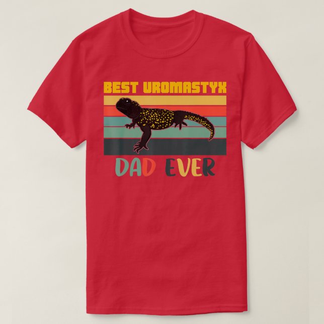 Uromastyx reptile lizard pet terrarium biology  T-Shirt (Design Front)