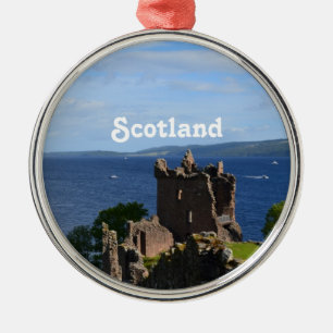 Urquhart Castle Metal Tree Decoration