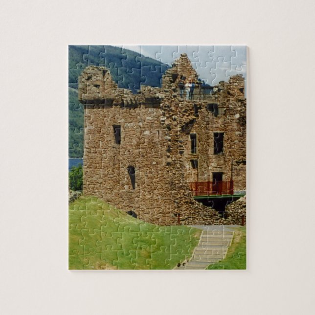 Urquhart Castle - Scottish castles collection Jigsaw Puzzle (Vertical)