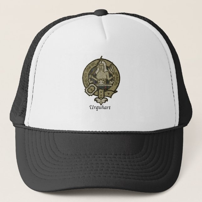 Urquhart Clan Crest Trucker Hat (Front)