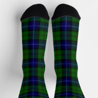 Urquhart tartan blue green plaid