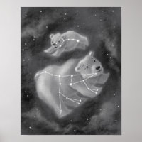 Ursa Major and Ursa Minor Bears