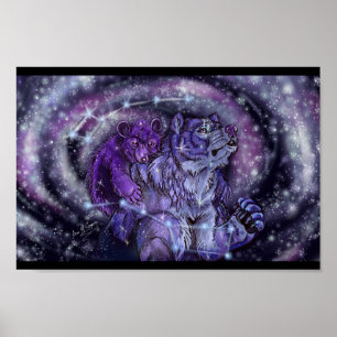 Ursa Minor and Major Poster