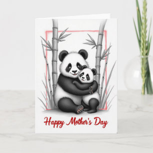 Ursine Mothers Day Illustration Card