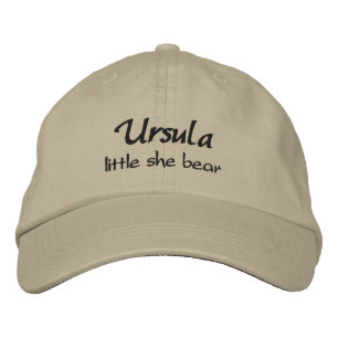 Ursula cap w/ meaning of the name
