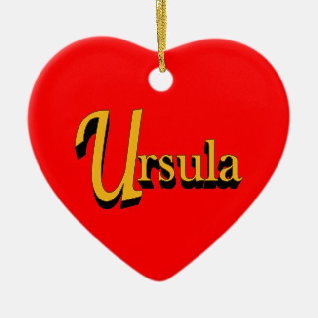 Ursula Ornament (Front)