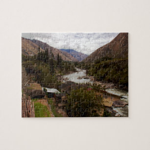 Urubamba Sacred River Valley Cusco Peru Jigsaw Puzzle