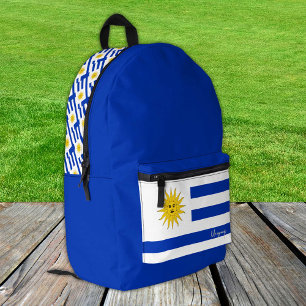 Uruguay, backpack, Uruguay Flag / patriotic Printed Backpack