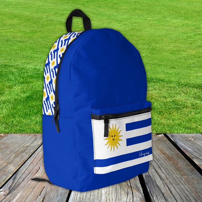 Uruguay, backpack, Uruguay Flag / patriotic Printed Backpack (Creator Uploaded)