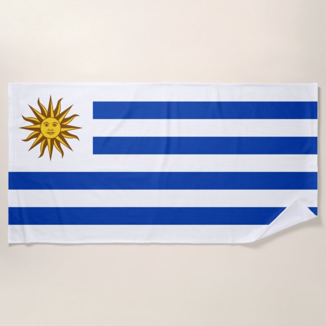 Uruguay Beach Towel (Front)