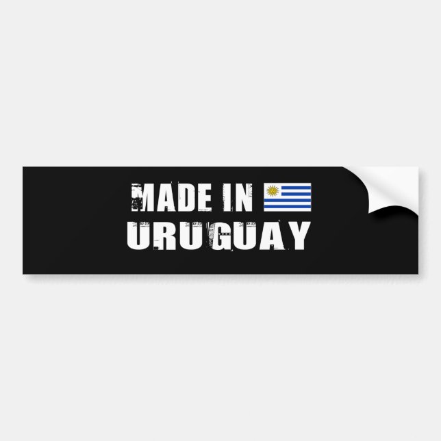 URUGUAY BUMPER STICKER (Front)