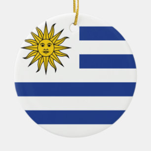 Uruguay Ceramic Tree Decoration