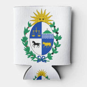 uruguay emblem can cooler