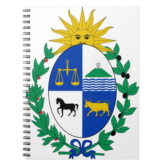 uruguay emblem notebook (Front)