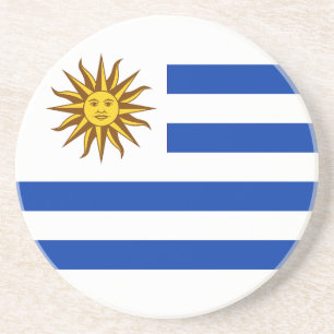 Uruguay Flag Coaster