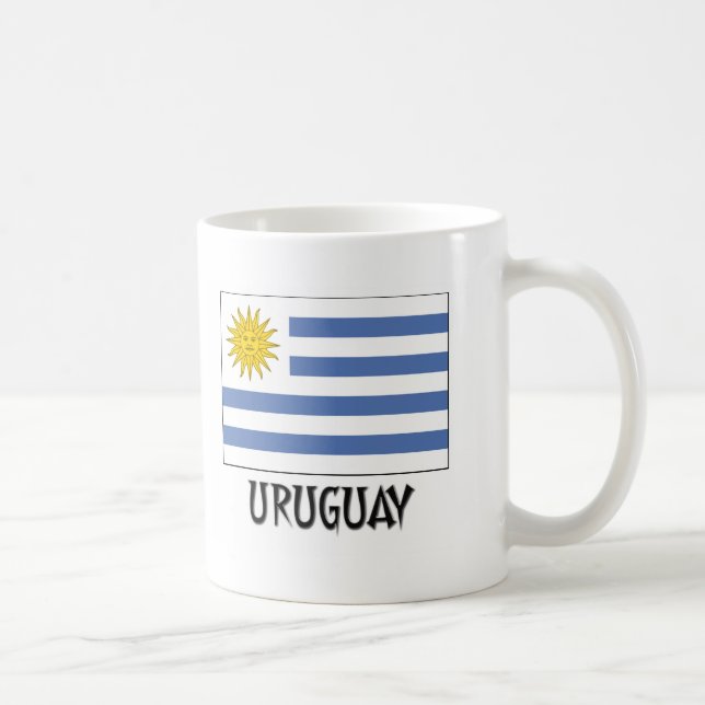 Uruguay Flag Coffee Mug (Right)