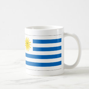 Uruguay flag coffee mug
