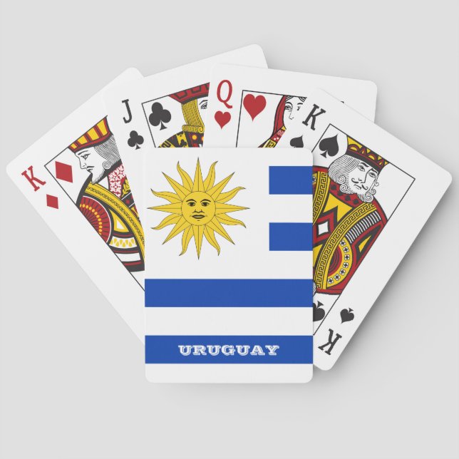 Uruguay Flag Games, Uruguay Playing Cards (Back)