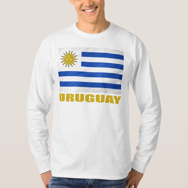 Uruguay Flag T-Shirt (Front)