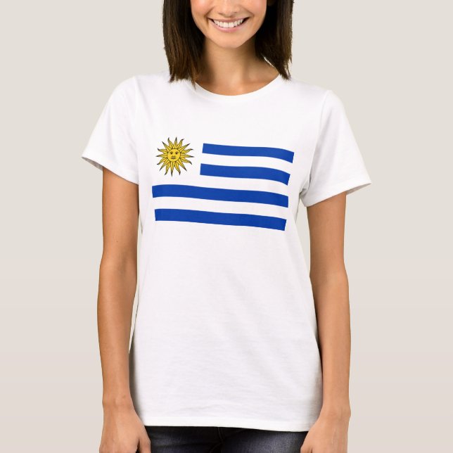 Uruguay flag T-Shirt (Front)