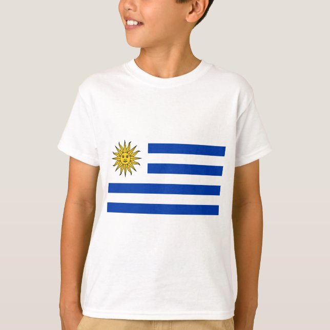 Uruguay flag T-Shirt (Front)