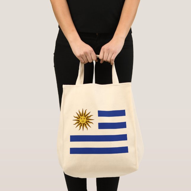 Uruguay flag tote bag (Front (Product))