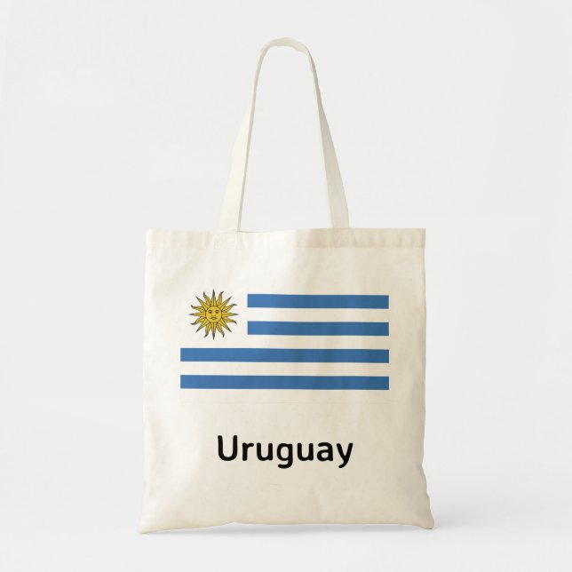 Uruguay Flag Tote Bag (Front)