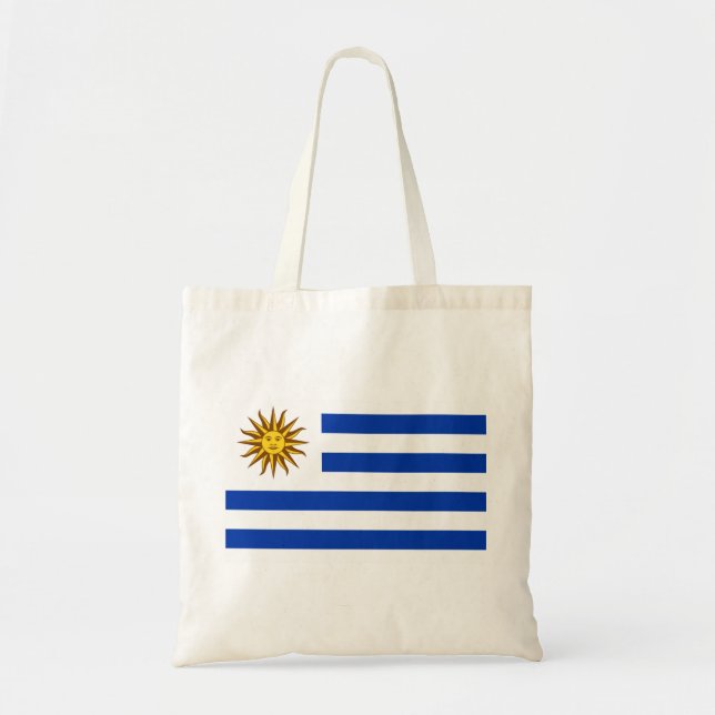 Uruguay Flag Tote Bag (Front)