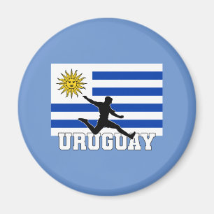 Uruguay Football Soccer National Team Magnet