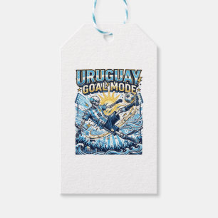 Uruguay Goal Mode Skeleton Striker Nations Dynamic Gift Tags
