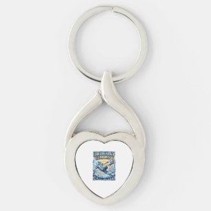 Uruguay Goal Mode Skeleton Striker Nations Dynamic Key Ring